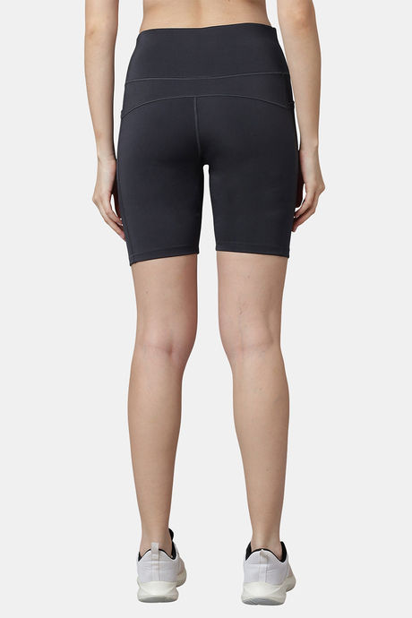 Red Rose Moisture Wicking Shorts - M Grey — image 3